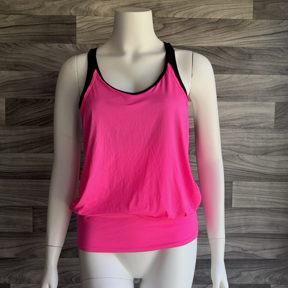 NWOT Victoria's Secret Bright Pink Sports Bra